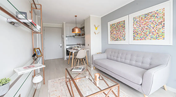 Arriendo de departamento en San Miguel 1 dormitorio y 1 baño en Parque Toledo