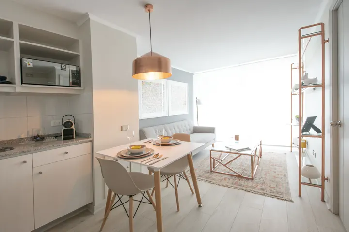 Arriendo de departamento en San Miguel 1 dormitorio y 1 baño en Parque Toledo