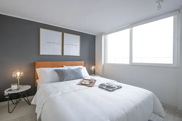 Arriendo de departamento en San Miguel 2 dormitorios y 2 baños en Parque Toledo