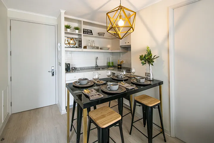 Arriendo departamento San Miguel 2 dormitorios + 2 baños C con estacionamiento en Parque Toledo